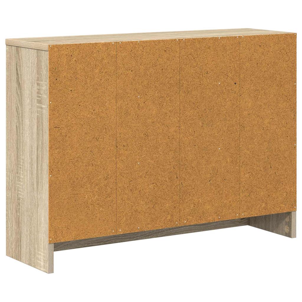 Sideboard with Drawers Sonoma Oak 73.5 X 22.5 X 53.5 Cm