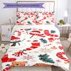 3pcs Christmas Bedding Set Duvet Cover Closure Includes 1 Duvet Cover & 2 Pillowcases, Soft and Comfortable for All Seasons.
