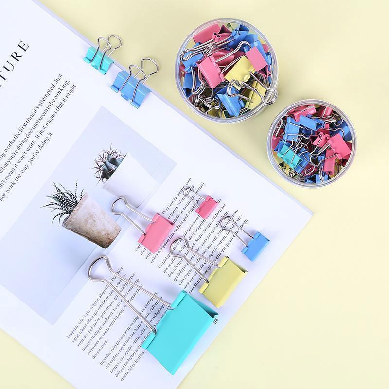 Exam Book Stationery Clips Office Supplies Convenient Organizing Colorful Long-tail Clips Paper Clips Document Clips Paper Clips