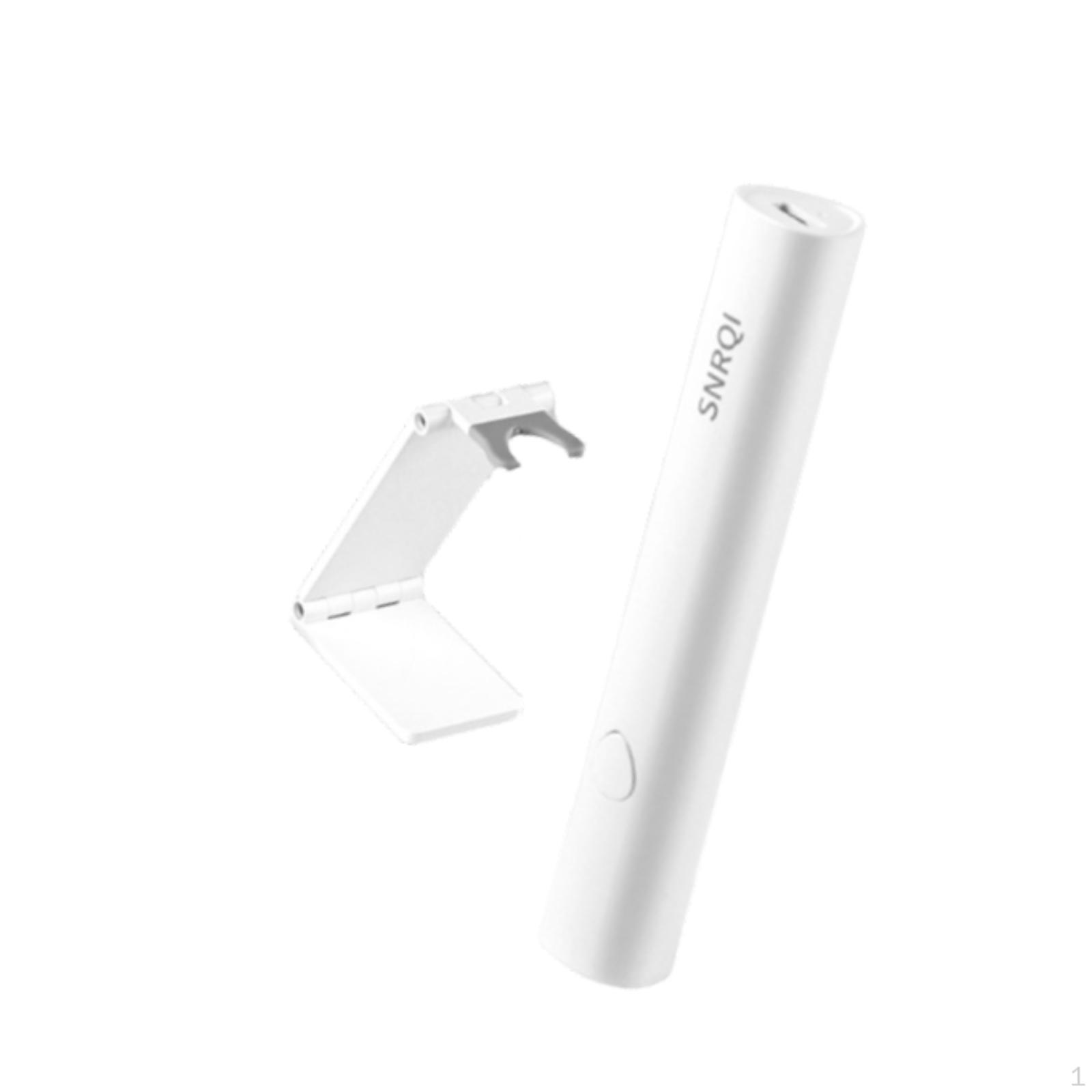 

Light for Gel Nails Nail Art Rechargeable LED Lamp Home Manicure білий