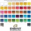 Peinture aquarelle - 42 godets + accessoires - Coffret bois - Rembrandt