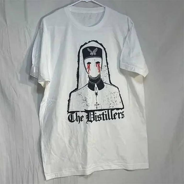 Crying The Distillers Band Shirt Classic White Unisex S-5XL XX02 XXXXL
