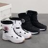 Men's and women's snow boots fleece warm women's boots travel casual shoes non-slip and snow-proof men's shoes