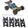4pcs RC Suspension Arm Front Rear Black Plastic for WLtoys 144001 144002 124019 124018 124017 144010
