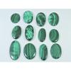 12Pcs Natural Green Malachite Oval Cabochon Loose Gemstone 291Cts. Lot C-474
