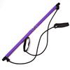 Adjustable Pilates & Yoga Resistance Band with Bar - Home Back Stretch & Pull-Up Trainer