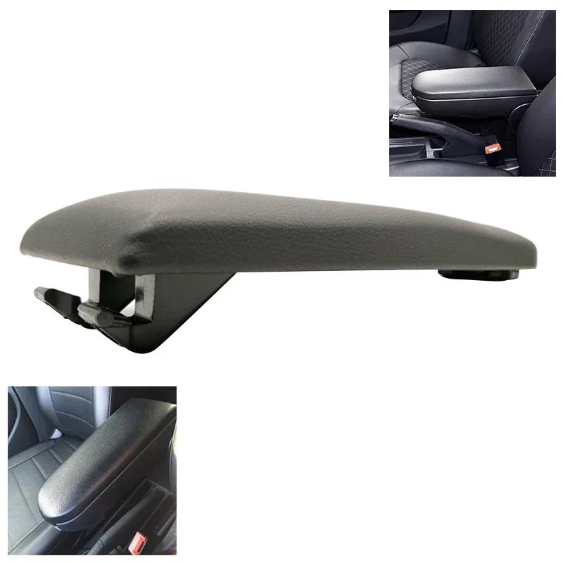 1 DB Bőr Autó Könyöklő Kapocs Fedél Középkonzol Fedél Védő Sapka VW Jetta Golf 4 MK4 BORA Passat B5 Bogár Polo 6R 9N-hez