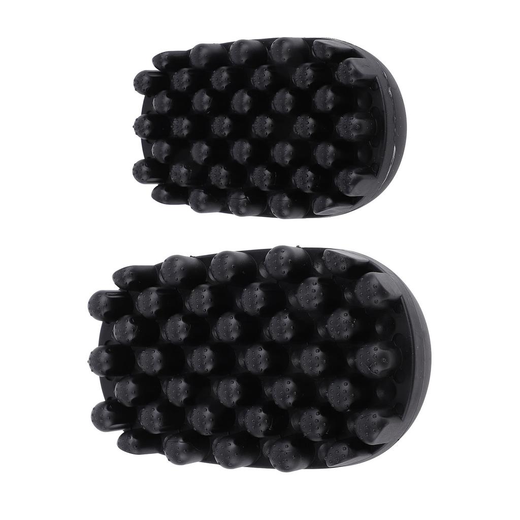 2pcs Rubber Curling Hair Brush Large and Small Size Washable Twist Curl Comb Hair Styling Tool