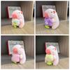 Toy Capybara Key Ring Soft Plush Hanging Ornament Trendy Cartoon Doll Keychain  Party