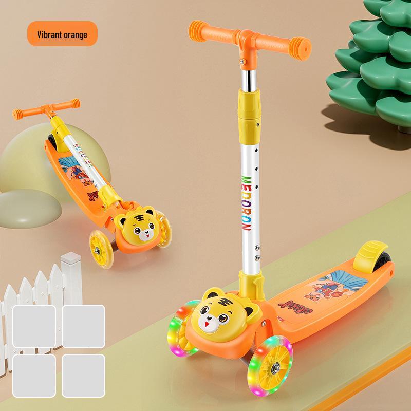 3-in-1 Children's Scooter with Seat for Ages 1-12, Suitable for Boys and Girls