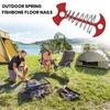 Telescopic Spring Fish Bone Nail Aluminum Alloy Tent Nail Hiking Ground Pin Travel Tent