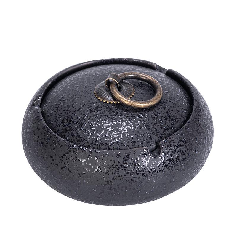 Lidded Ashtray: Fly-Free, Stylish, Creative Trend for Cute Girl's Living Room