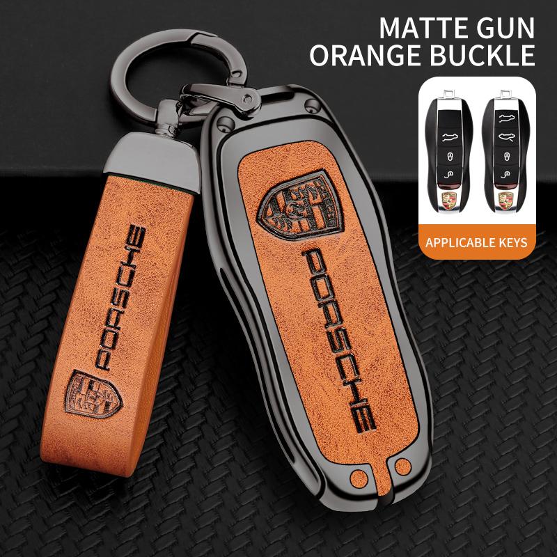 Auto Smart Key Hülle Schale Für Porsche Panamera Spyder Carrera Macan Boxster Cayman Cayenne 911 970 981 Schlüsselanhänger Zubehör