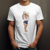 LOLA BUNNY T-Shirt | Looney Tunes TV Cartoon Tee | Bugs Bunny Warner Bros Top