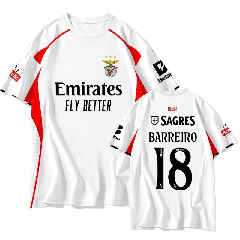 Benfica Home & Away Jersey: #10 Di Maria, #14 Pavlidis - Fan Version Football Kit M