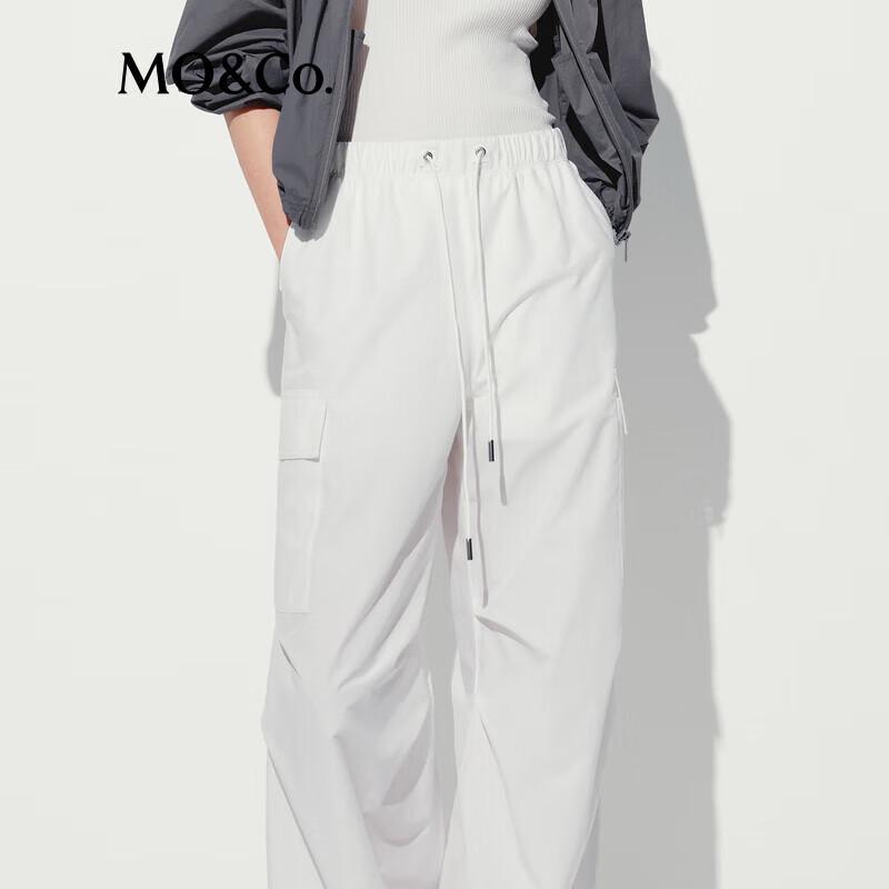 MO&Co. UPF50+ Sun Protection High-Waist Casual Pants