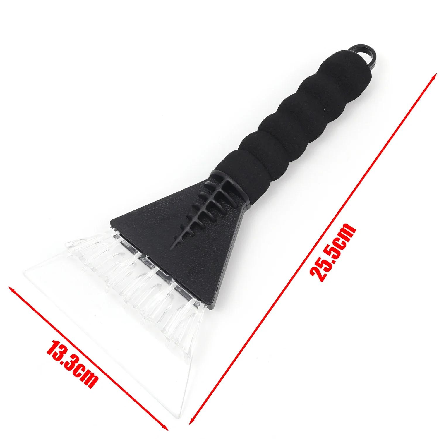 

Car Ice Scraper / Snow Remover, Windshield Ice Breaker & Brush Tool for Winter Auto Window Cleaning