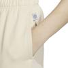 adidas Shorts Casual Basiques Neo à Logo Ceinture Élastique Jambe Droite Femme Bas Beige IA5011