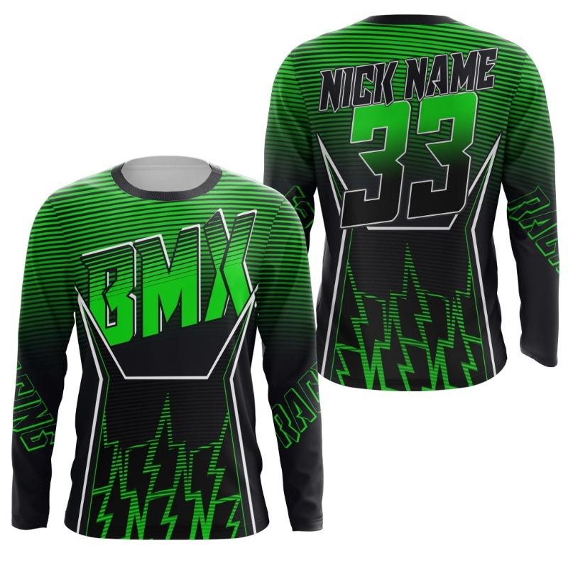 Free Custom Women Motorcycle Off-Road Oversized Racing Riding Suit Mountain Speed Control Motorcycle Men's Long Sleeved T-Shirt