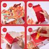 Handheld Dragon Year Handheld Lantern Projection Spring Festival Luminous  Lanterns  Children Toys