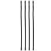 4 Pcs Gooseneck Lamp Hose Aluminium 10mm Caliber Flexible Table Desk Lamp Hose Lighting Fittings