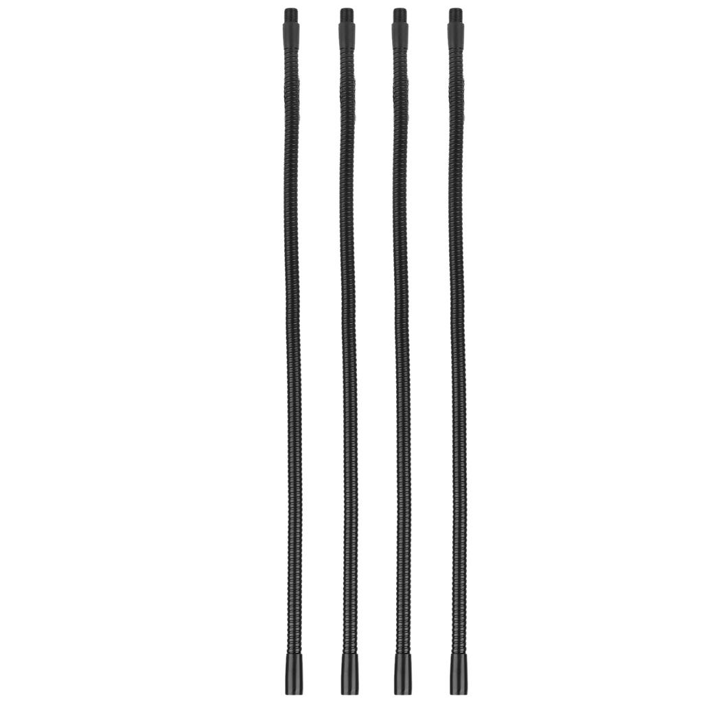 4 Pcs Gooseneck Lamp Hose Aluminium 10mm Caliber Flexible Table Desk Lamp Hose Lighting Fittings