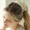 Dana Burton Daisy Flower Scrunchie