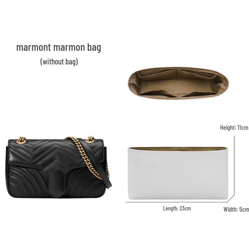 Meisterhandwerker Guci Marmont Mini Dupont Tasche mit Papierfutter und Umhänge-Schulterriemen