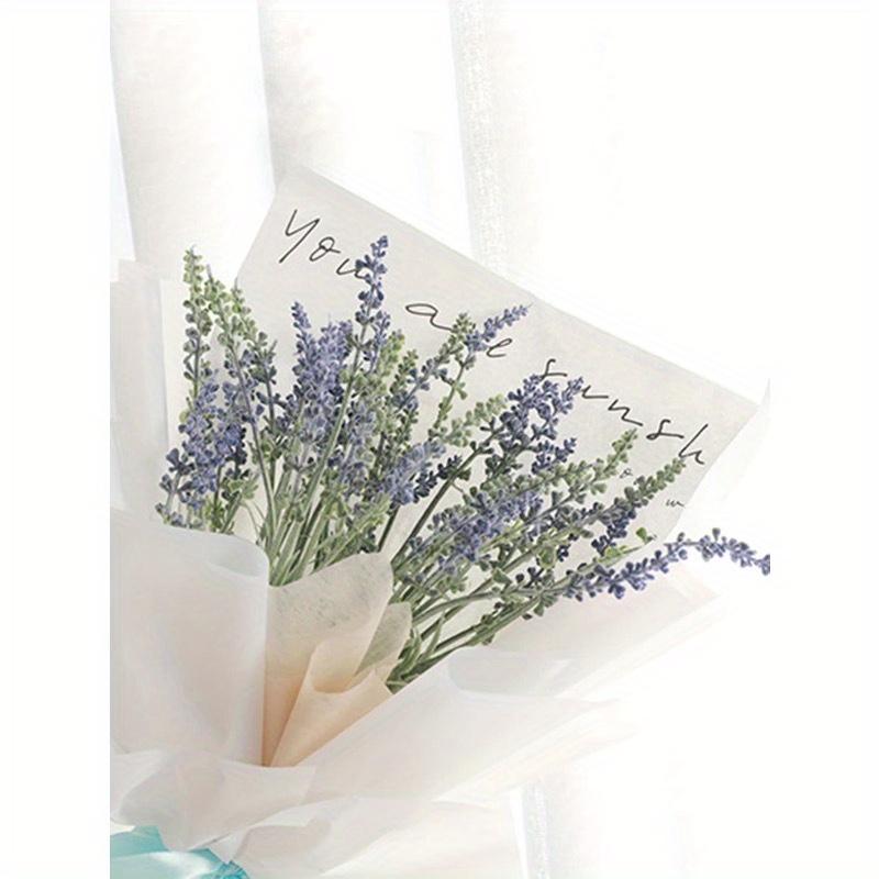 8pcs Artificial Lavender, Valentine Day, Gift Gifts Birthday Graduation