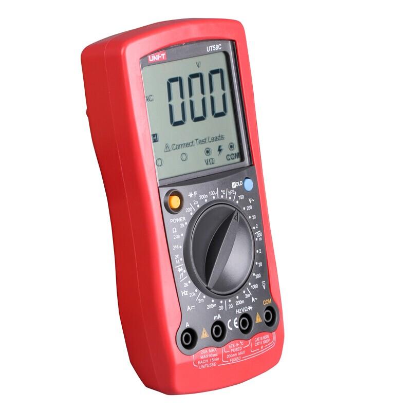 UNI-T UT58C Digitale Multimeter met Hoge Precisie (CN-versie)