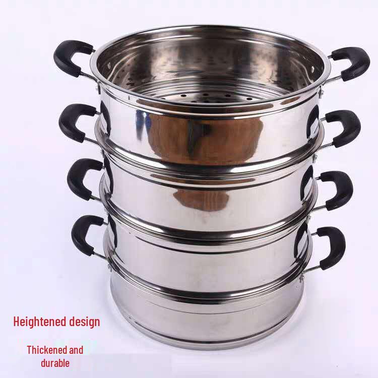 Thickened Stainless Steel Steamer Rack for Wok and Electric Pots