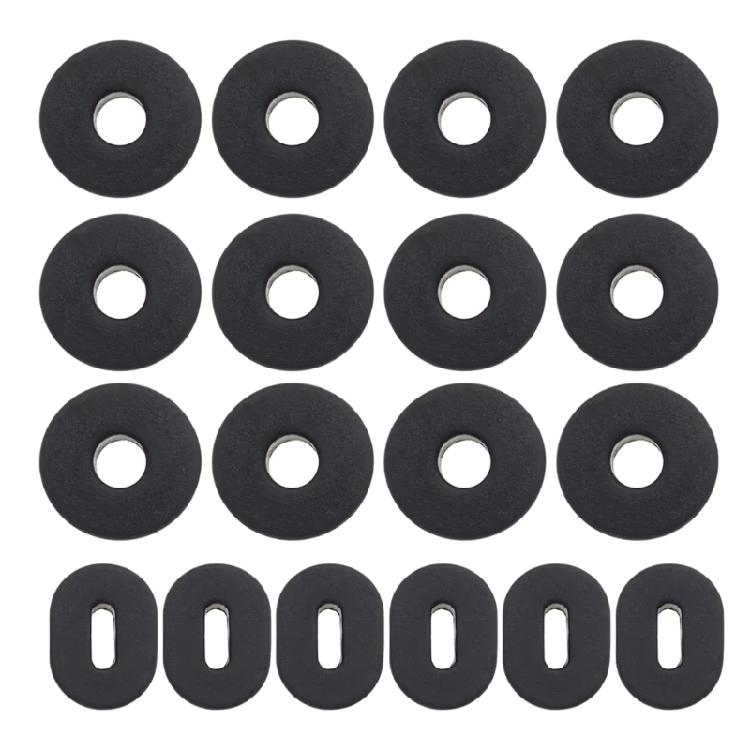 

Motorcycle Rubber Edge Cover Pads Wear Resistant Comprehensive Protection Set Provide Full Coverage 18pcs for /ZJ125 GS round shape