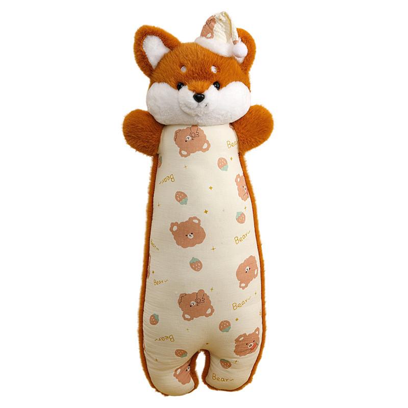 Cartoon Cat Plush Pillow With Soft Pp Cotton For Kids Nap Comfort