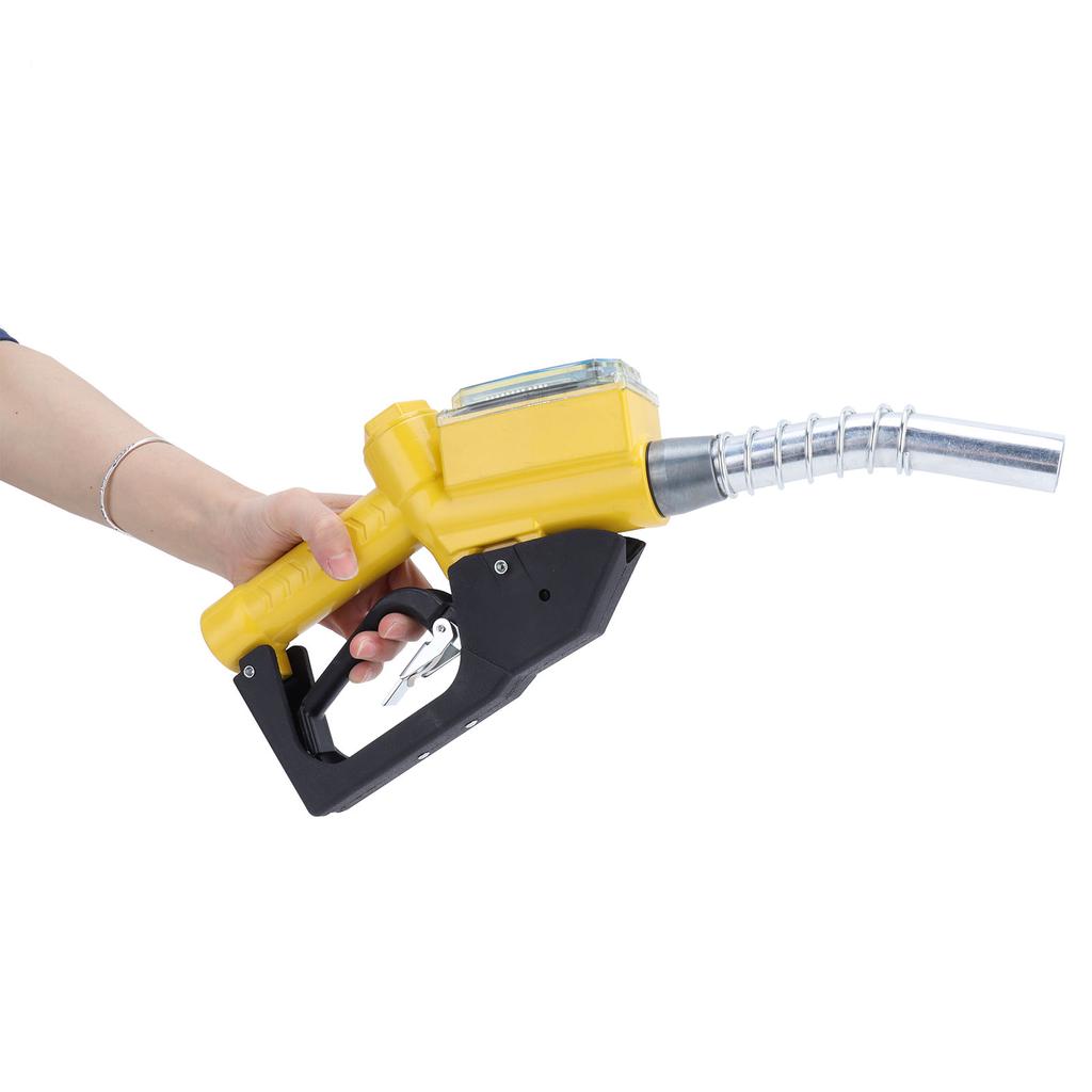 Manuální Digitální Tryska na Palivo Nafta Petrolej Benzín Pistole Plnicí Tryska s Průtokoměrem