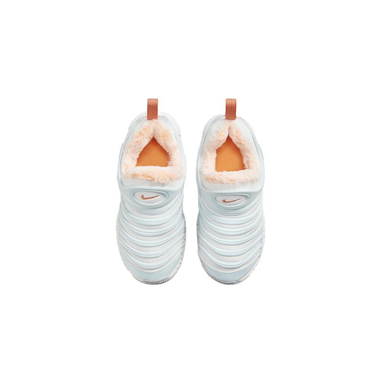 Nike Dynamo Free SE Fleece Lined Comfortable, Lightweight Low Top Kids Lifestyle Shoes Blue Gray Kids' FB7176-181