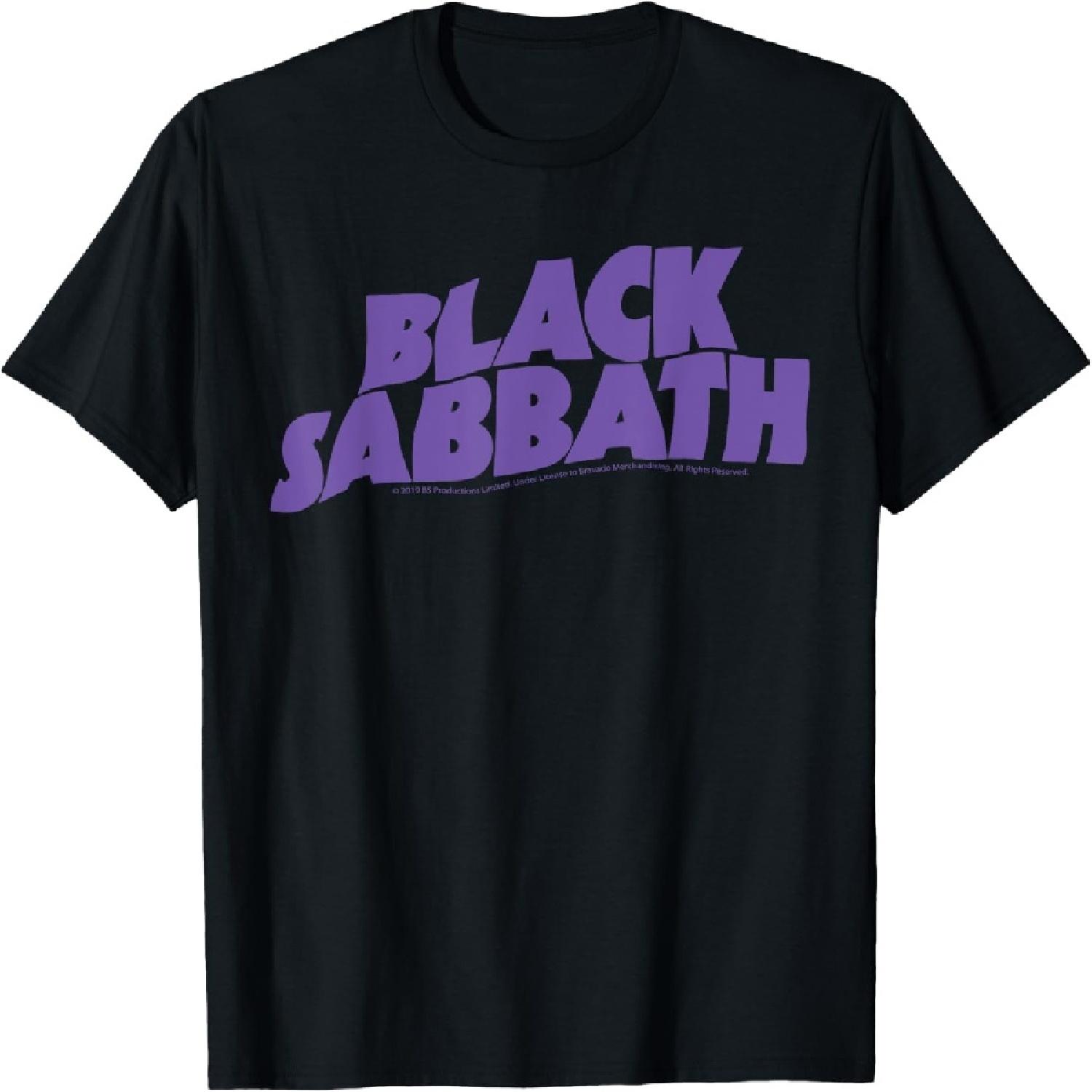 Футболка с фиолетовым логотипом Black Sabbath Футболка XXXXXL разноцветный