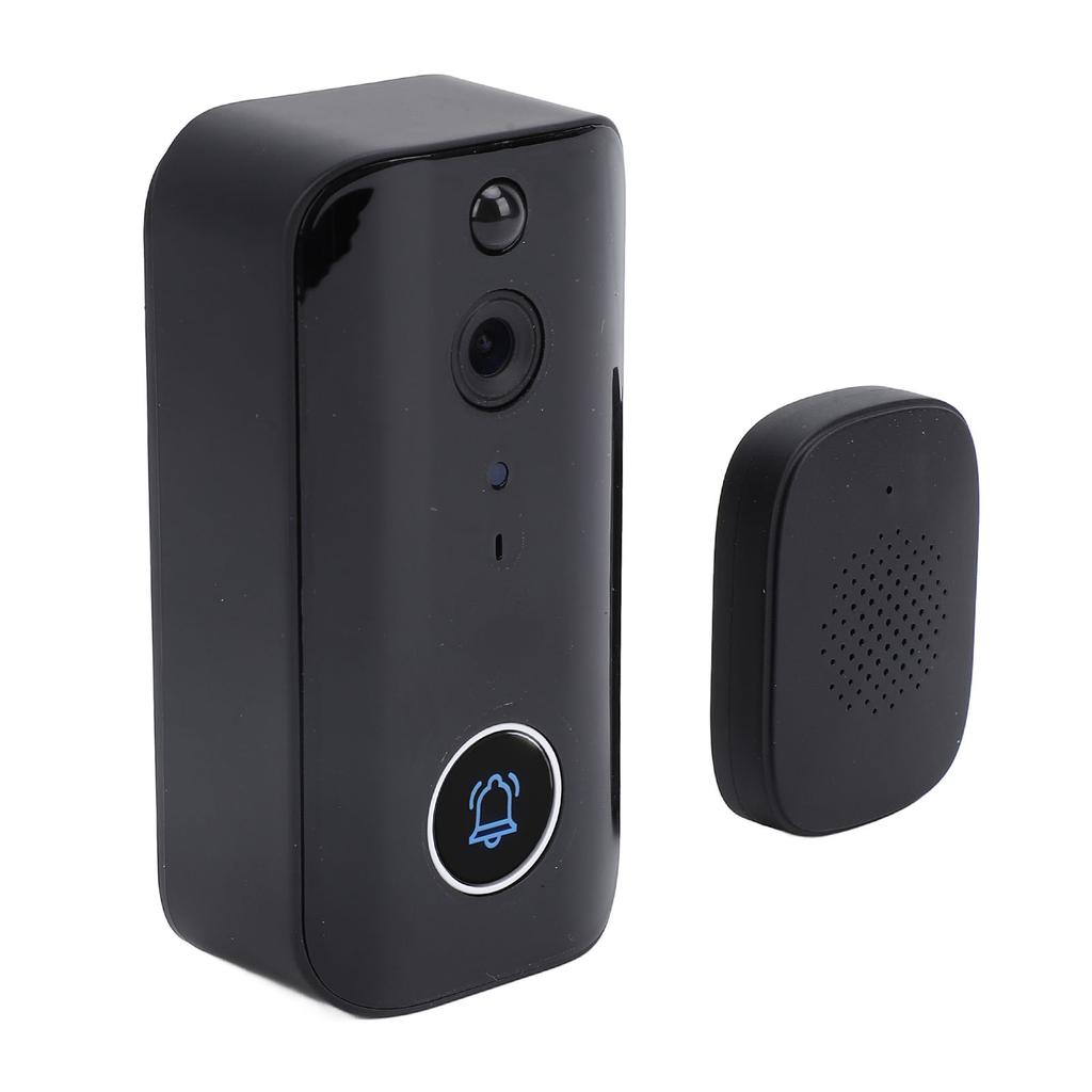 Trådløst videoringeklokkekamera Smart 720P nattsyn PIR-bevegelsesdeteksjon vidvinkellinsesky