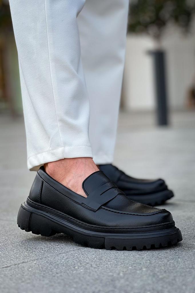 Chekich H New Collection CH2417 Men Shoe White Black Brown Tan