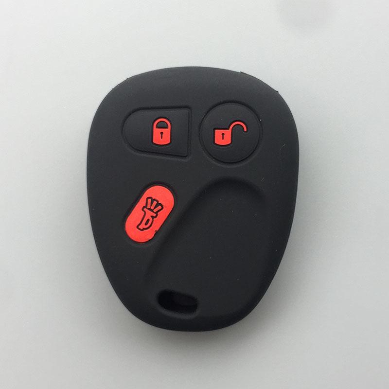 ZADsilicone rubber Car Key case cover for GMC For Buick Ranier Chevy Trailblazer S10 Envoy Yukon for Cadillac Hummer H2 Saturn f