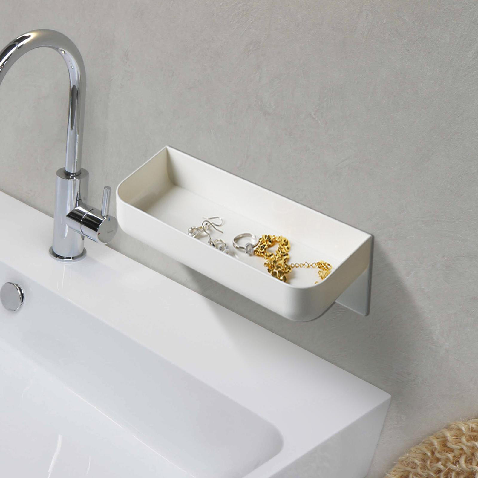 

Bathroom Organizer Shelf Wall Mount Storage for