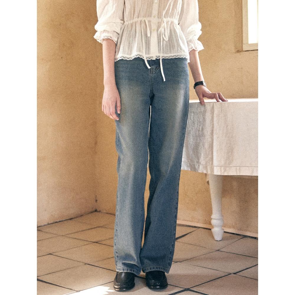

Ваше имя здесь Ваши джинсы 24 Denim Straight Y4d023 VINTAGE BLUE XS