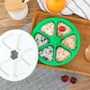 Six In One Triangle Rice And Vegetable Roll Mold, Food Grade Sushi Making Tool, Household Diy Laver Steamed Rice Bento Box