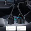 Flexible Gooseneck Automotive Phone Holder for Cup Holder Multi Angle Adjustment for Smartphone Mobile Device