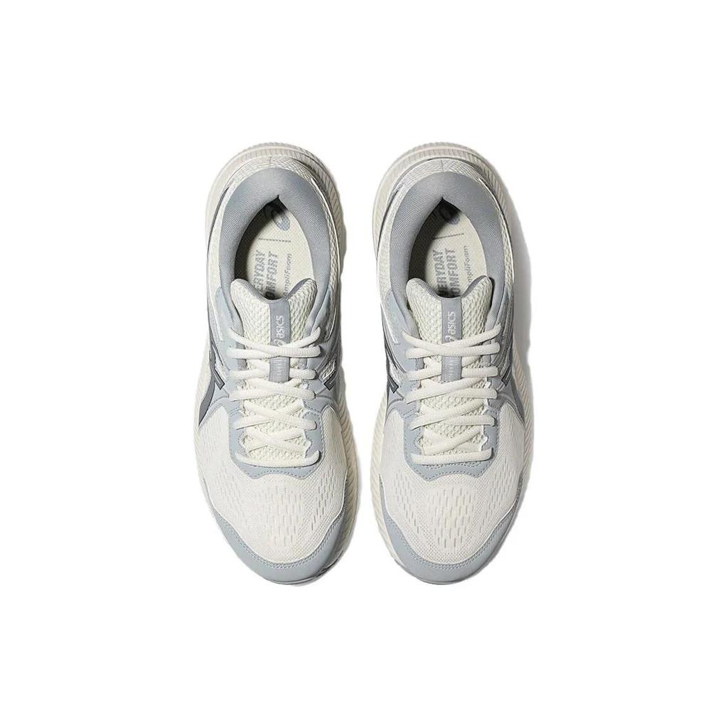 ASICS Gel Contend 7 Comfortable Low top Running Shoes Men's Beige Blue (Unisex) Running Shoes 1011B730 102