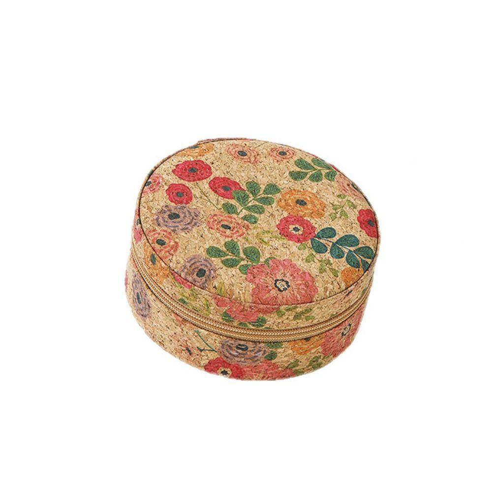 Bohemia Jewelry Storage Box Vintage Earring Organizer Portable Necklace Ring Case Travel