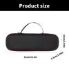 Compact K-song Microphone Holder Case EVA Travel Bag for Handheld Wireless Mic Easy Access Double Zippers Container