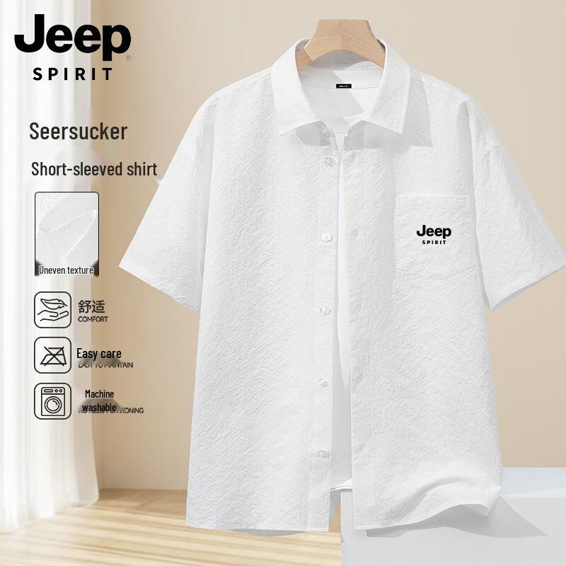 

Мужская рабочая рубашка с коротким рукавом JEEP SPIRIT для активного отдыха 2XL