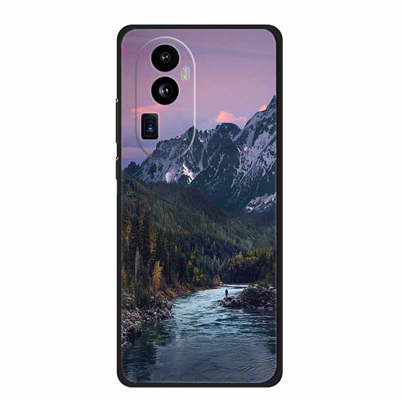 For Realme Neo7 5G Case Original Soft Silicone TPU Phone Cases Back Cover For OPPO Realme Neo 7 Scenery Shockproof Bumper Capa