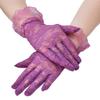 1 pair of transparent short retro hollow finger gloves clothing accessories sexy lace gloves