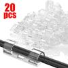 20Pcs Self Adhesive Charge Cable Clips Simple Cable Organizer Portable Wire Holders  Under Desk